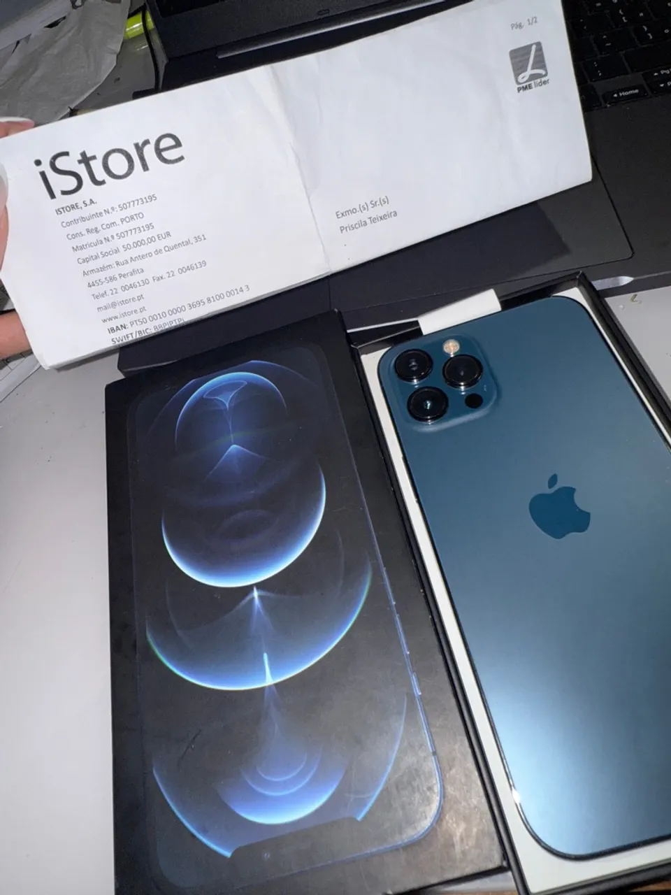 iPhone 12 Pro Max estado de zero 2.700