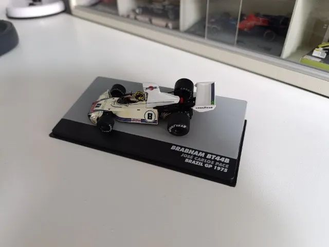 Miniatura Lendas Brasileiras Brabham Bt44b Jose Carlos Pace - Foto 3