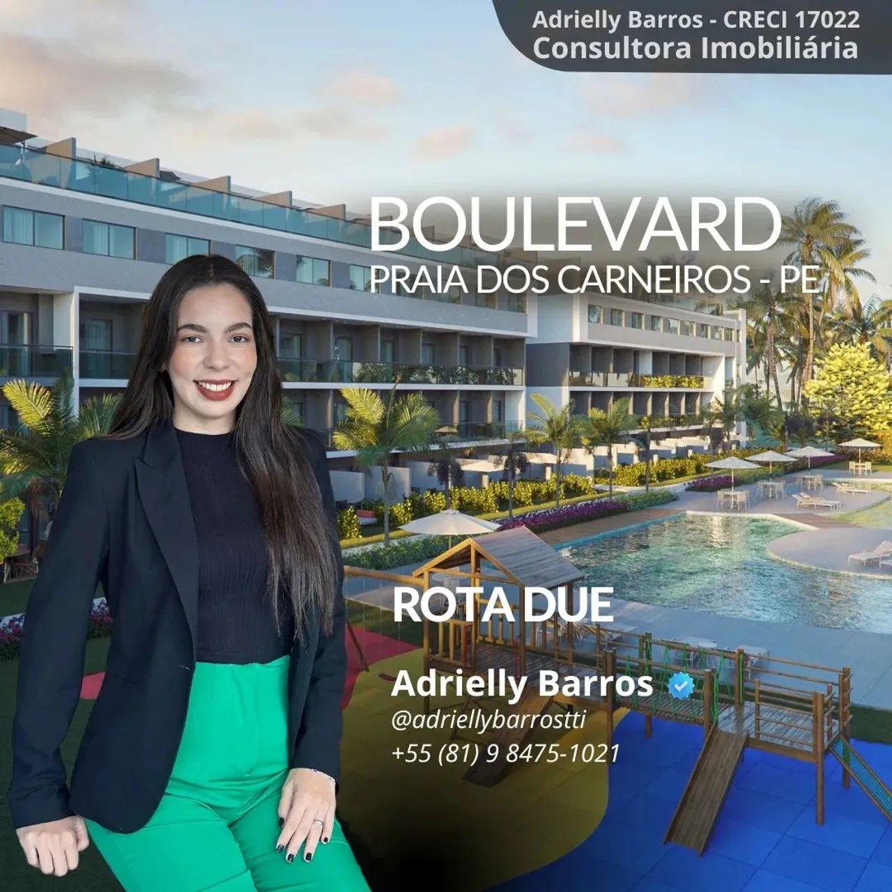 Flats em Carneiros a venda | Boulevard Rota DUE