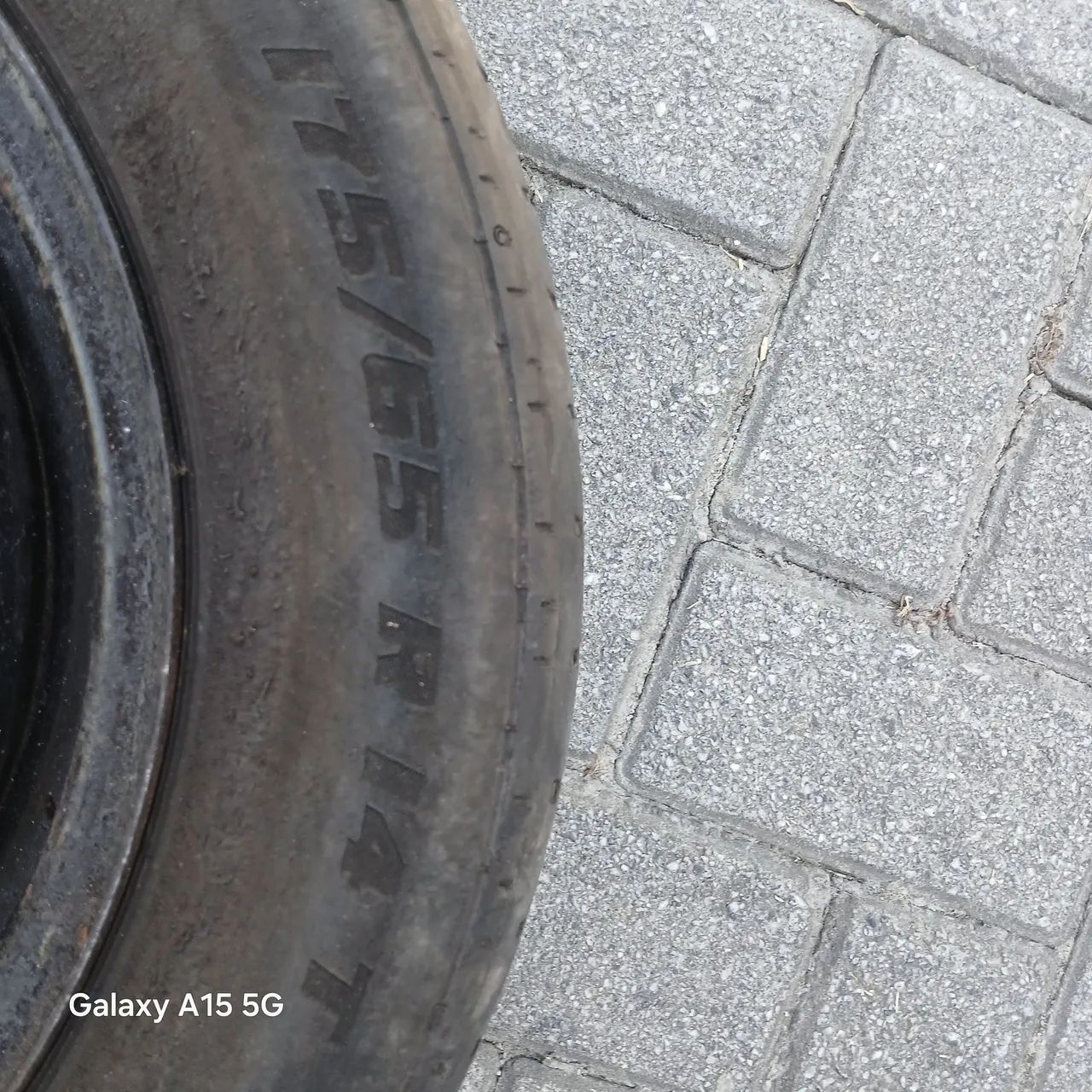 Vendo pneu com aro 14/ 175 para utilizar como socorro. - Foto 2