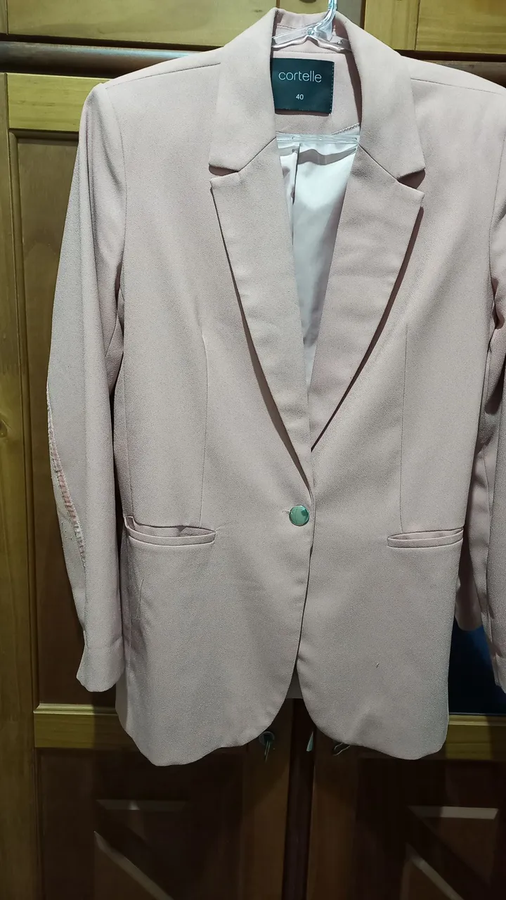 Blazer Cortelle Rosê - Elegância e Estilo!