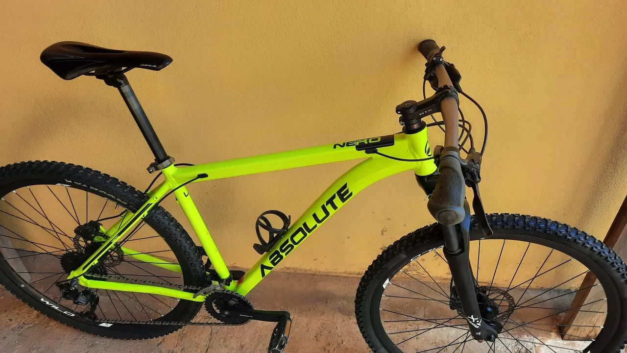 Bike Absolute Nero aro 29, kit shimano Alivio, rodas wild, 19' - L, bike top