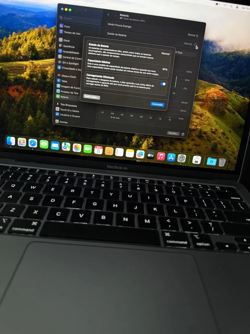 MacBook Air - Impecável 2020 chip m1  - Foto 4