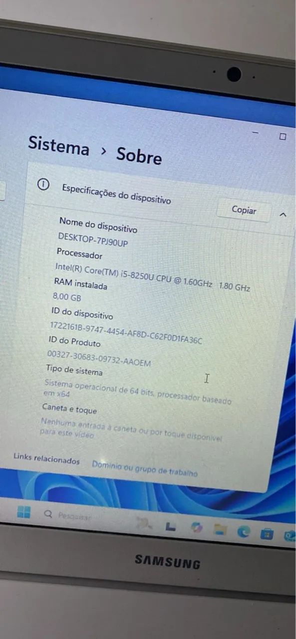 Notebook Samsung i5 8 gb ram - Foto 4