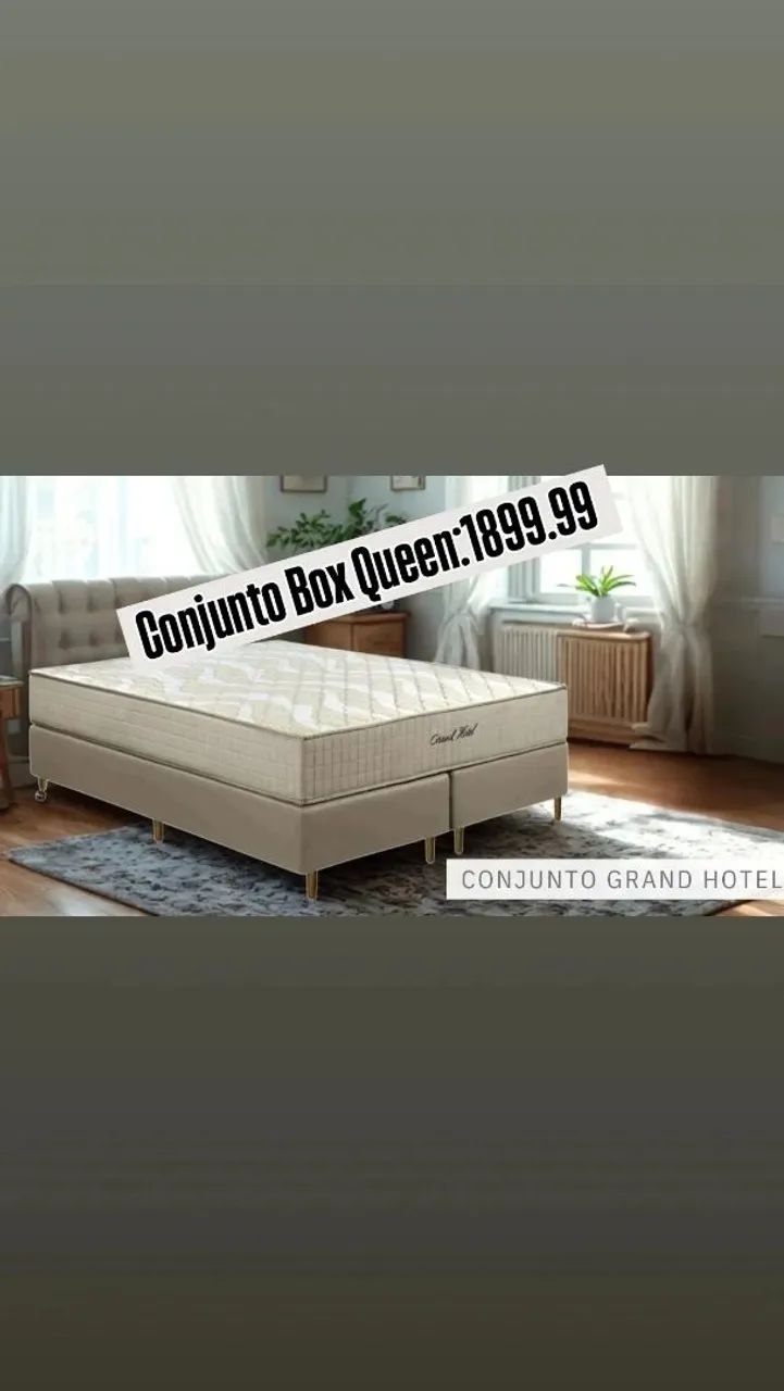 Conjunto Box Queen bon sono 