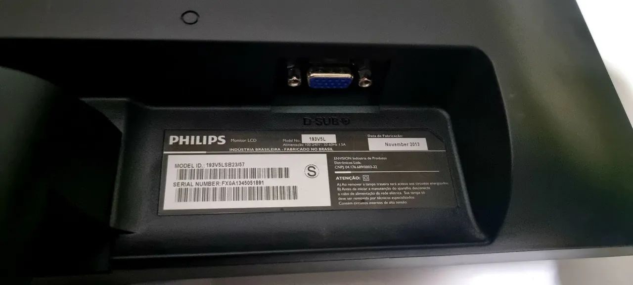 Monitor philips 19,5 polegadas - Foto 3