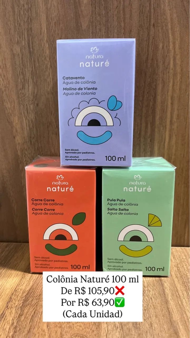 Colônia Infantil Naturé 100 ml