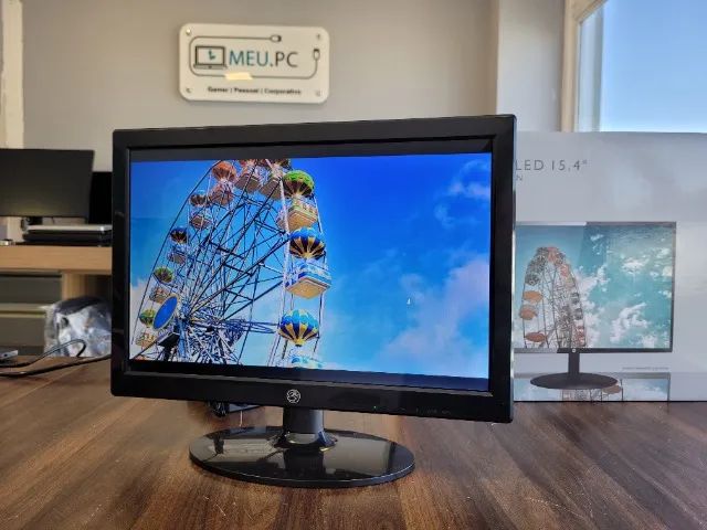 Monitor Brazil PC 15,4" | LED | 60Hz | Widescreen | Modelo: 15BPC-KAN