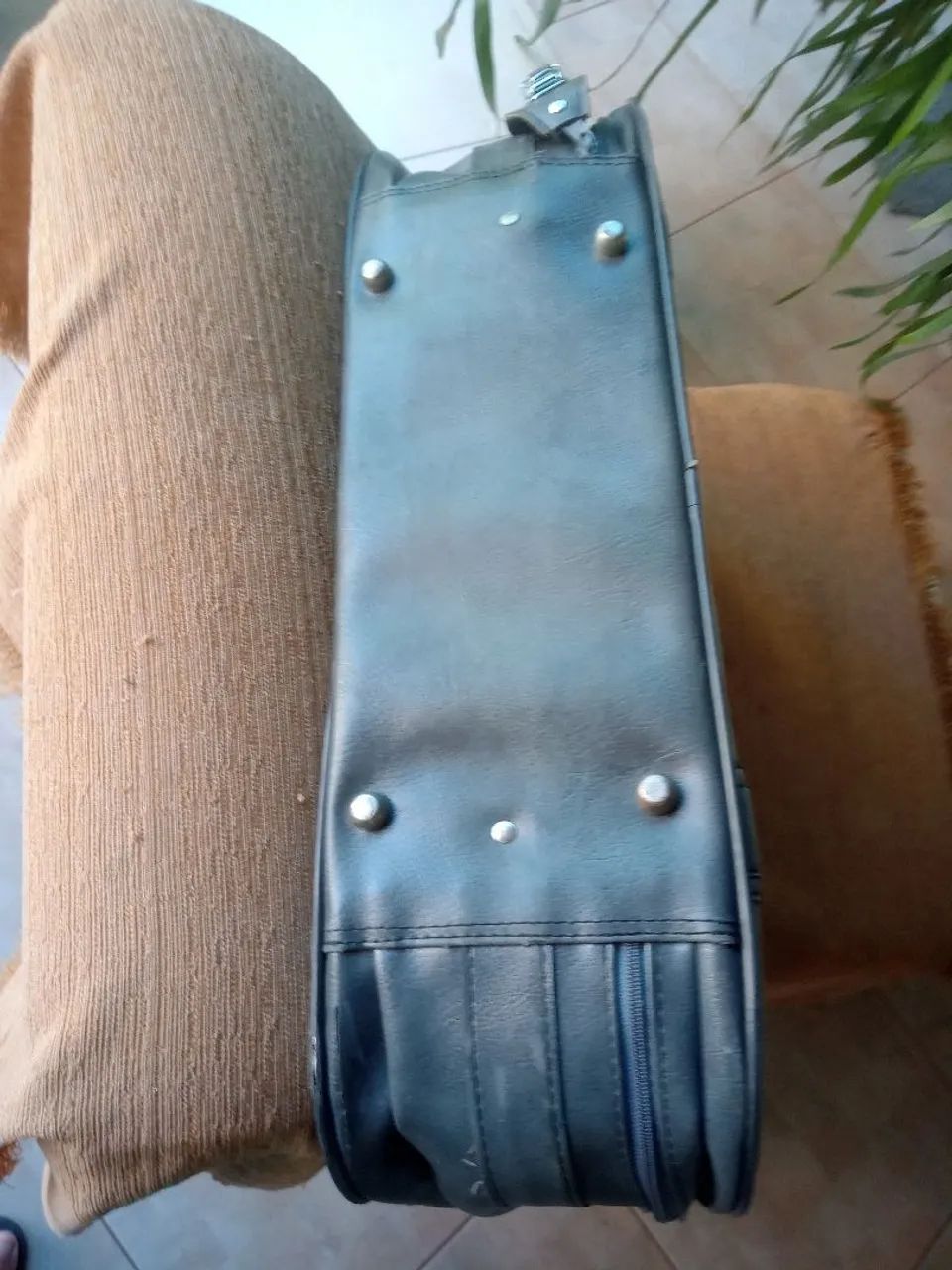 Mala de Viagem  com Detalhes  Pretos - Foto 5
