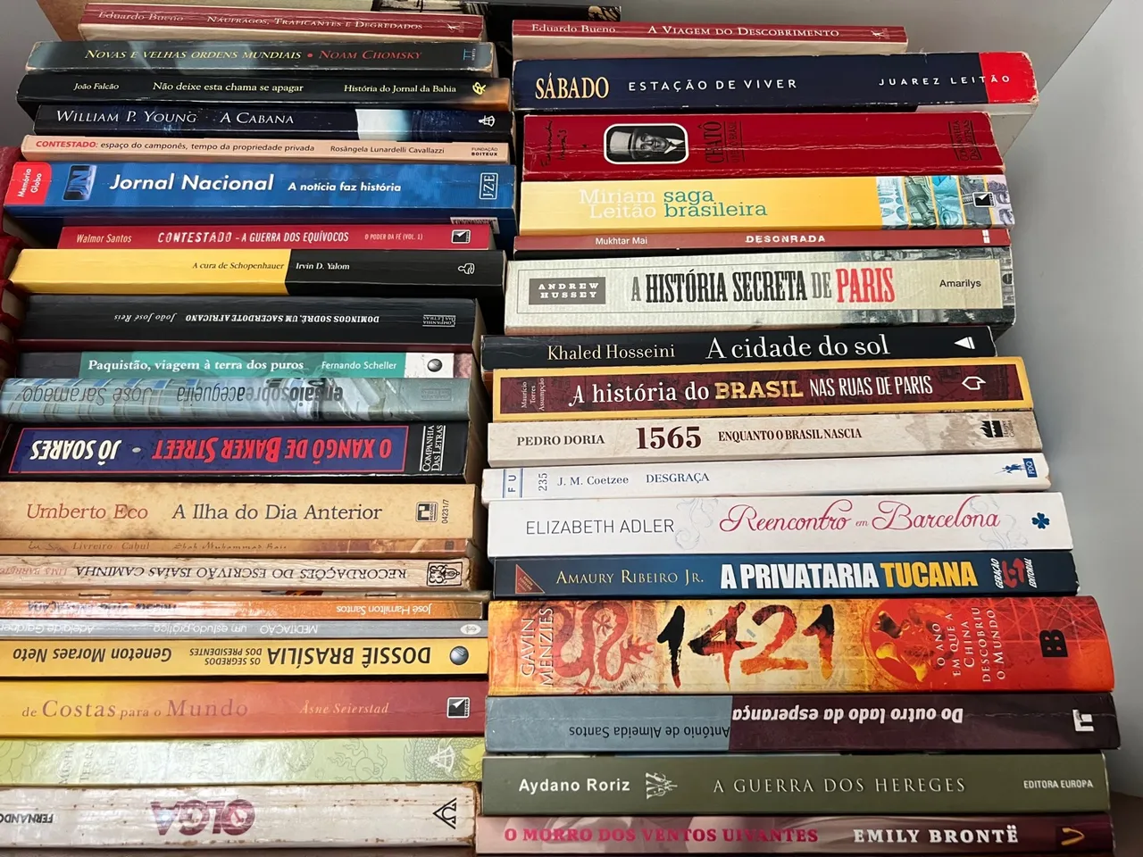 Acervo de Livros Diversos - Vários Autores e Gêneros