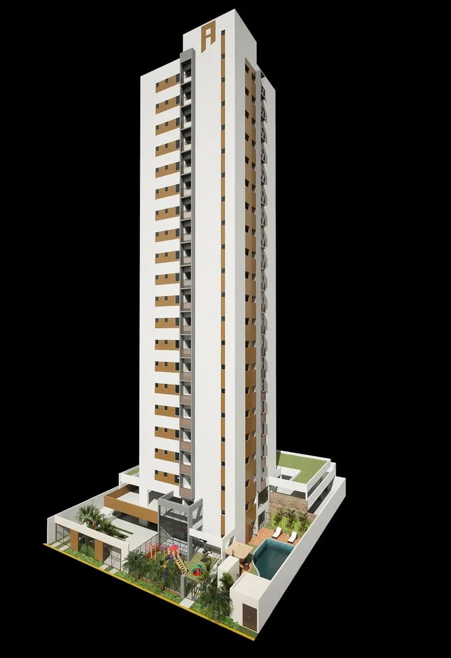 Edifício Helena Verçosa  2 Quartos com Suíte e Lazer Equipado em Casa Amarela - Foto 14