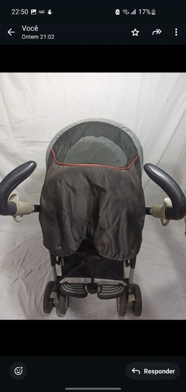 Carrinho de bebê Pég-Perego importado. - Foto 4