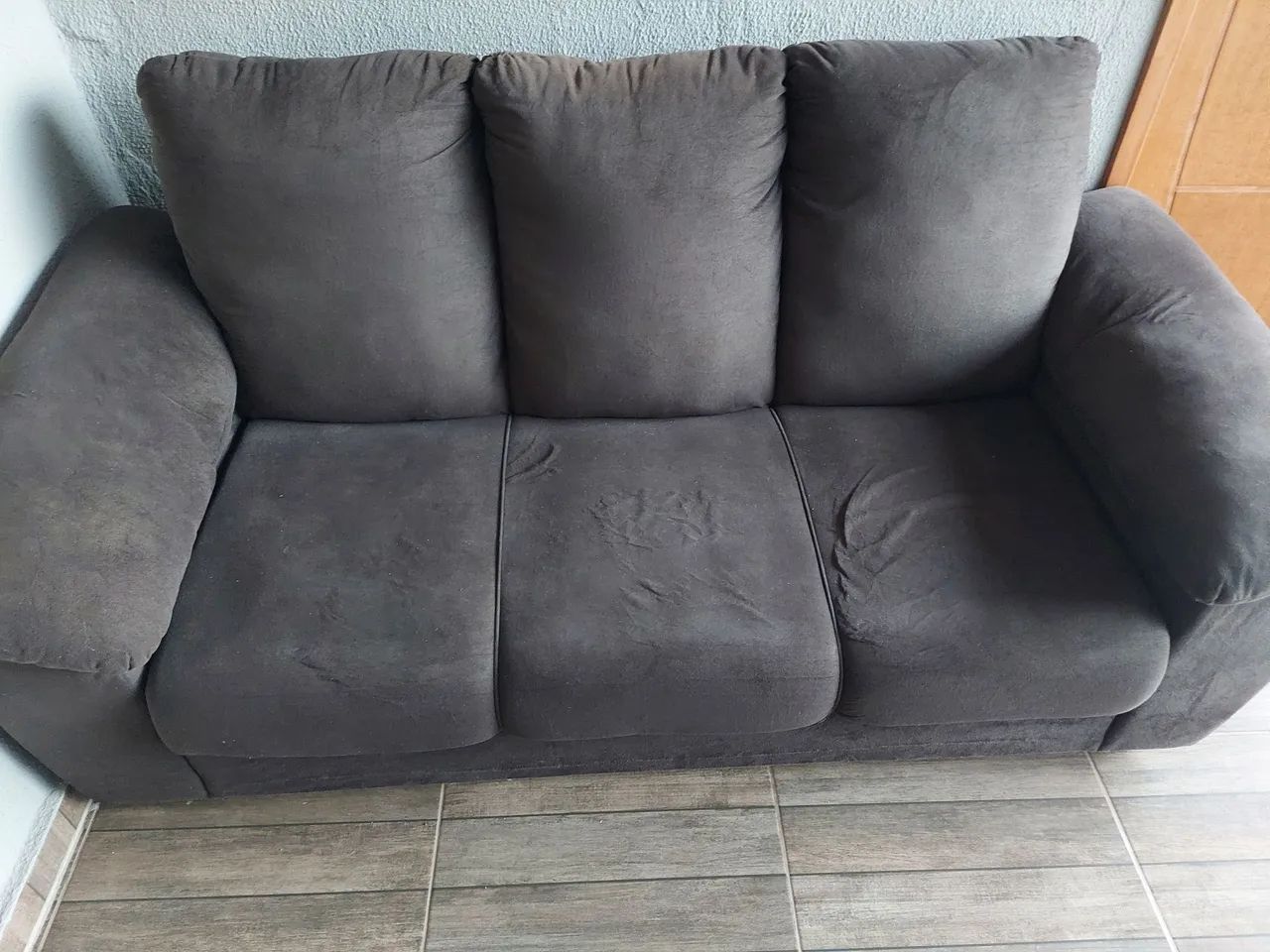 Sofá usado de 2 e 3 lugares - Foto 2