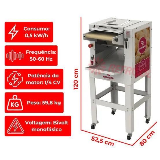 Modeladora de pães- Braesi  - Foto 2