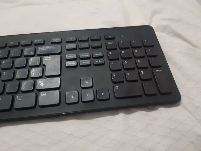 Teclado Dell wireless SEM o receptor USB - Foto 2