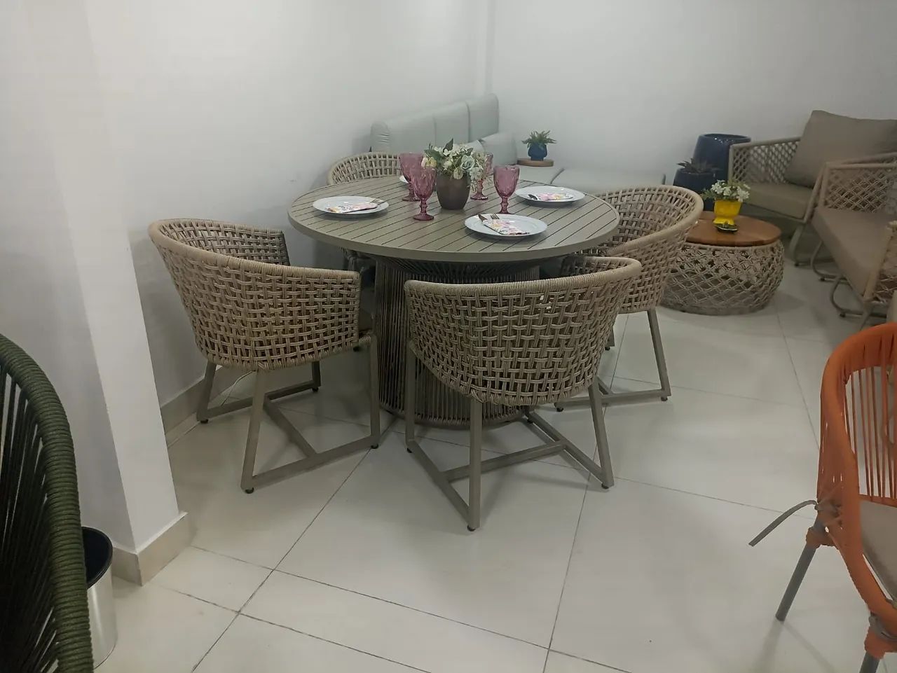 Jogo de mesa para área externa  - Foto 2