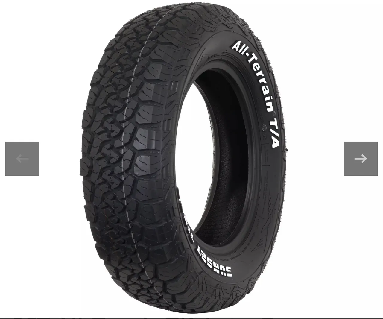Pneu All-Terrain T/A Sunset