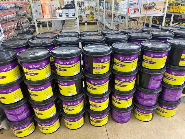 Pronta pra uso massa corrida a partir de R$19,90 promoção pagamento a vista 