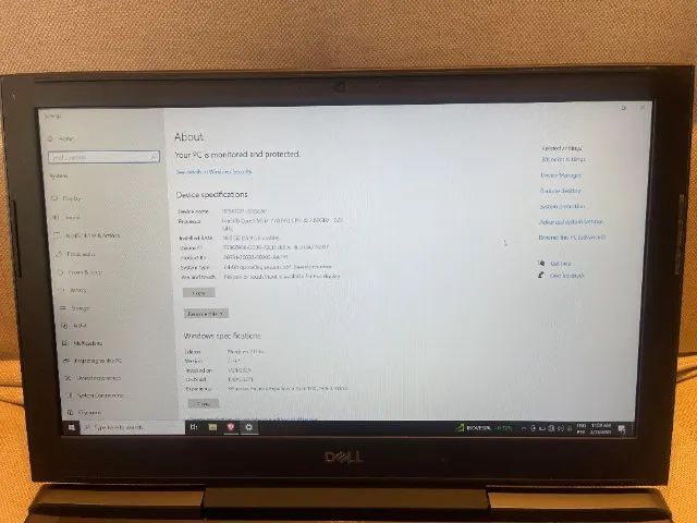 Notebook Dell Inspiron Gaming i7 / 16 Ram / 1 Tb HD SSD / Placa Nvidia GeForce Gtx 1060 - Foto 3