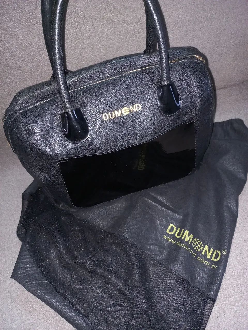 Bolsa Dumond em couro legítimo 