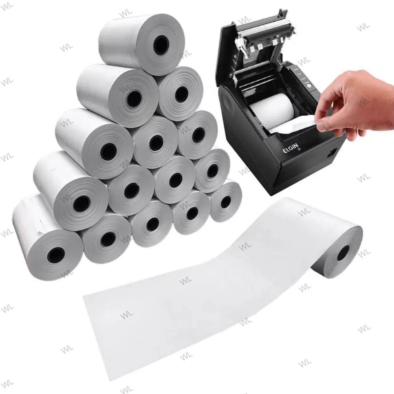 Bobina Papel Térmico 80x40mm - Foto 5