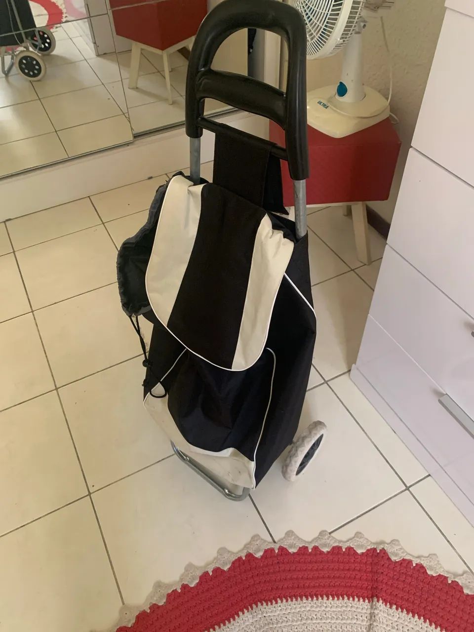 Vende -se carrinho de lona de feira !