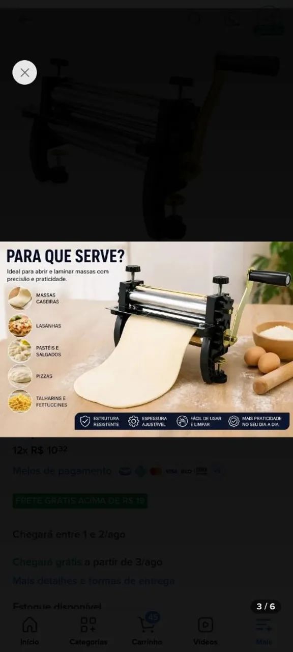 Cilindro de massa - Foto 3