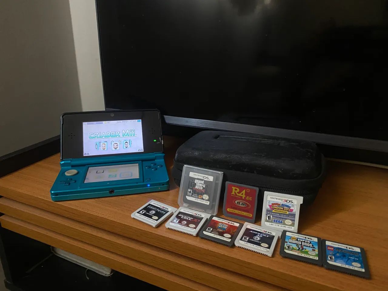 Nintendo 3ds Aqua blue   - Foto 3