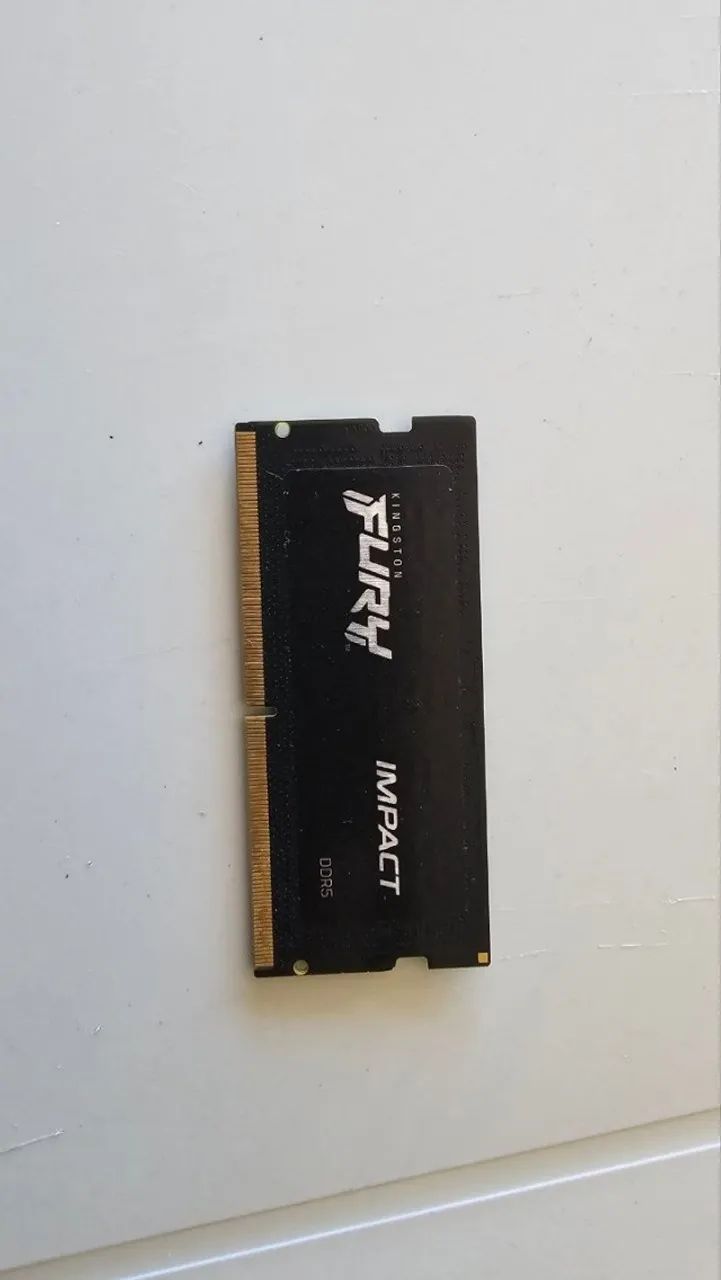 Memória Ram de notebook DDR5 + Adaptador desktop