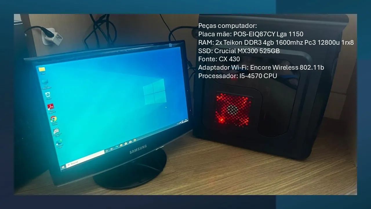 Computador Desktop - bem montado418416981527777280