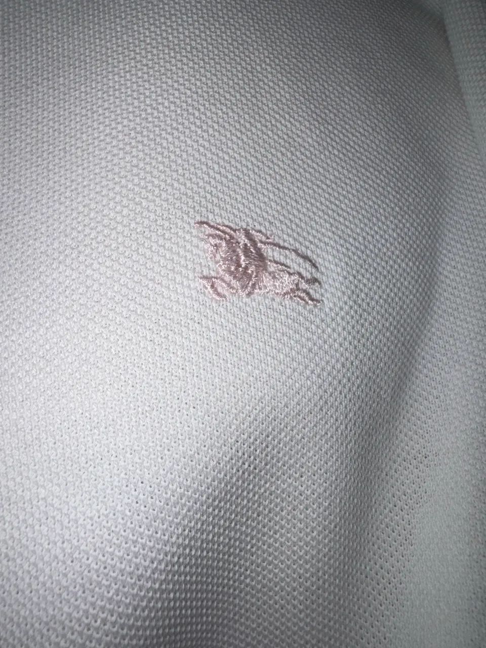 Camisa Burberry Polo original branca - Foto 2