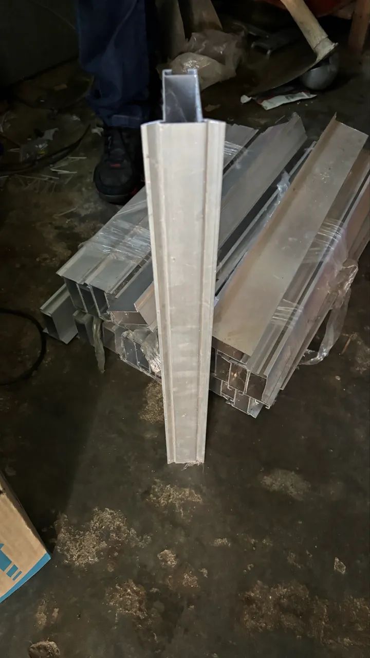 Estrutura Mini trilhos Solares 