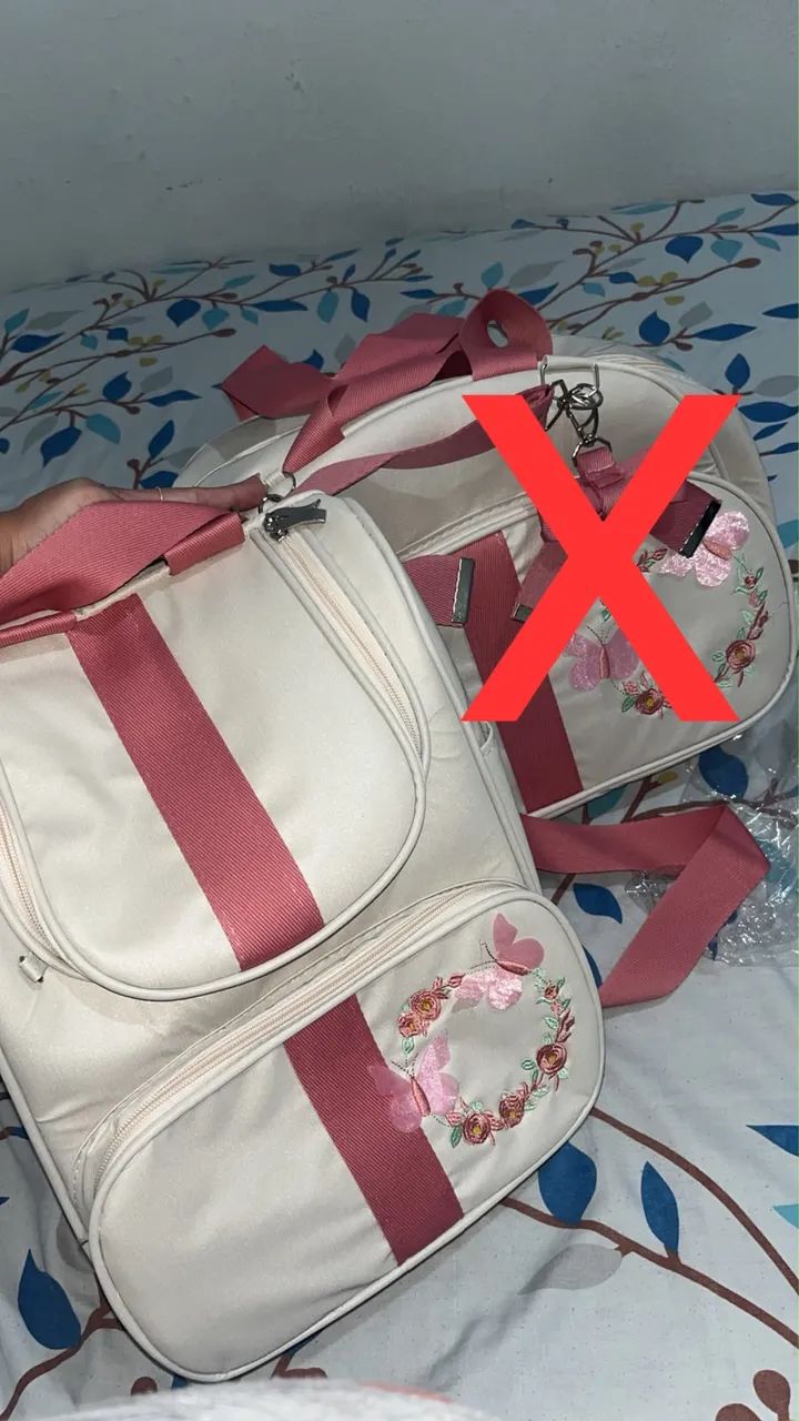 mochilinha bolsa maternidade 