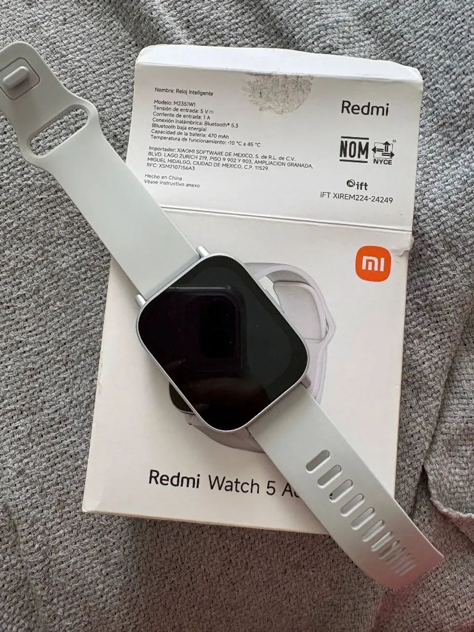 RELÓGIO REDMI WATCH 5 ACTIVE (branco