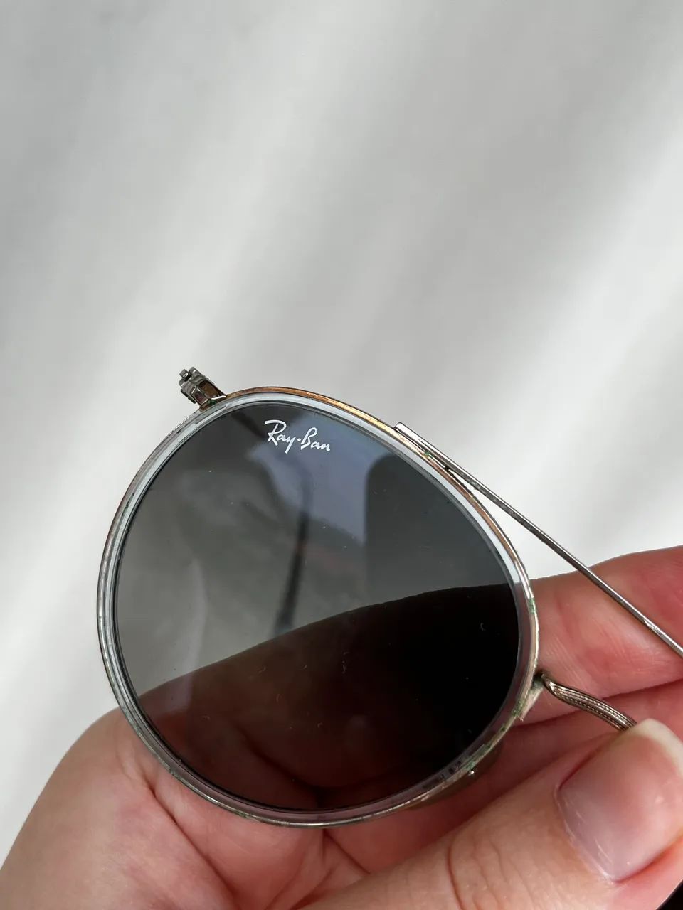 óculos de sol ray-ban round double bridge rb 3647 - Foto 3