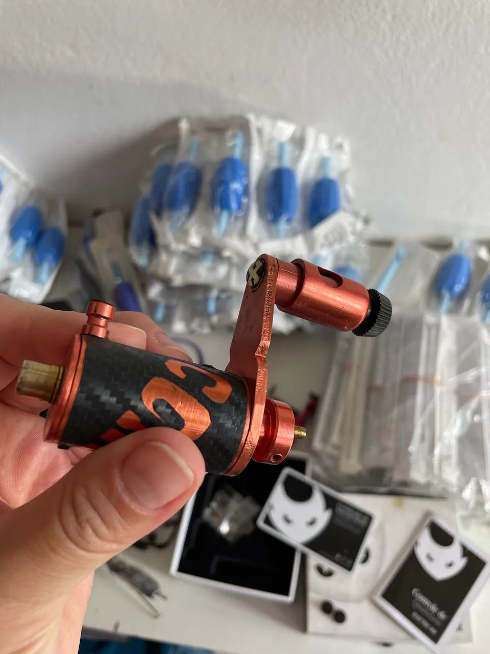 Kit iniciante TATUAGEM com máquina   - Foto 3