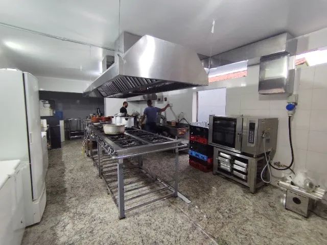 Coifa Inox Centro 2,00x1,10x0,50m com Filtro Inercial - Foto 3