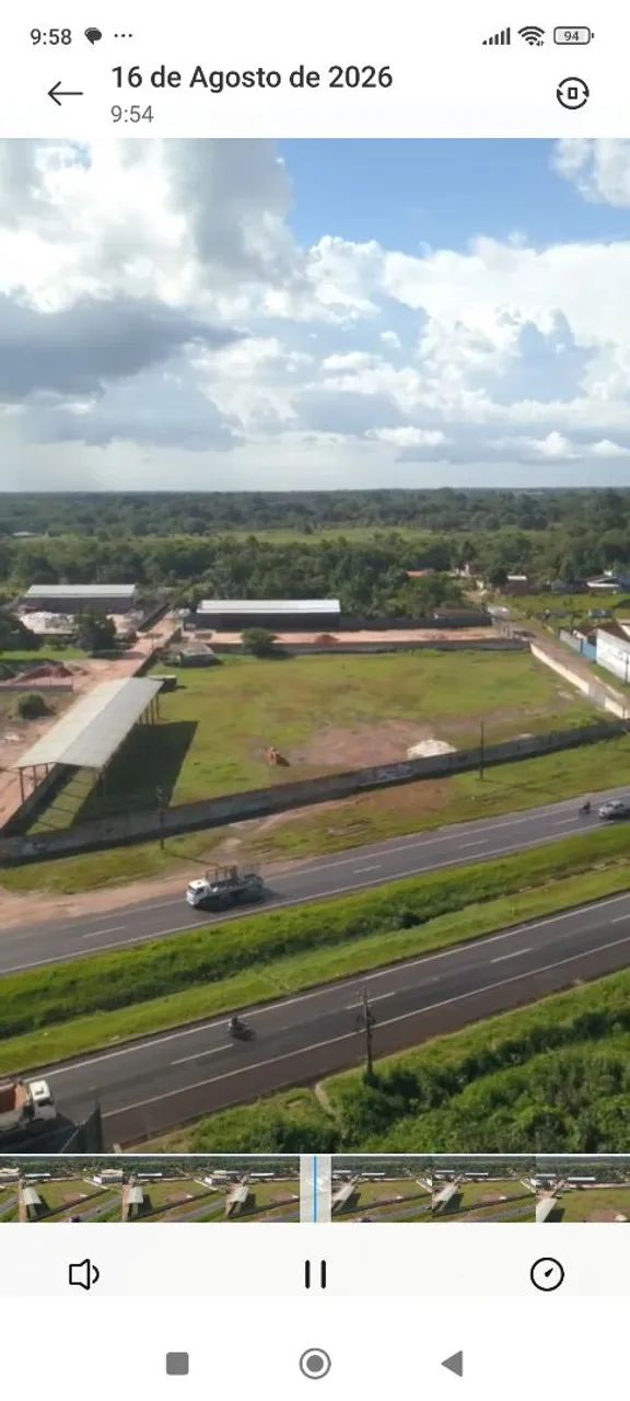 Aluga-se Terreno com galpão próximo a entrada de mosqueiro 