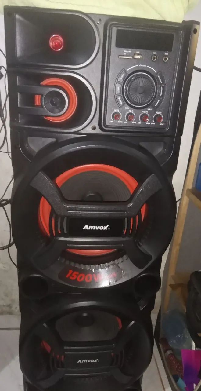 1.200 a vista Vendo som amvox, de 1500w - Foto 2