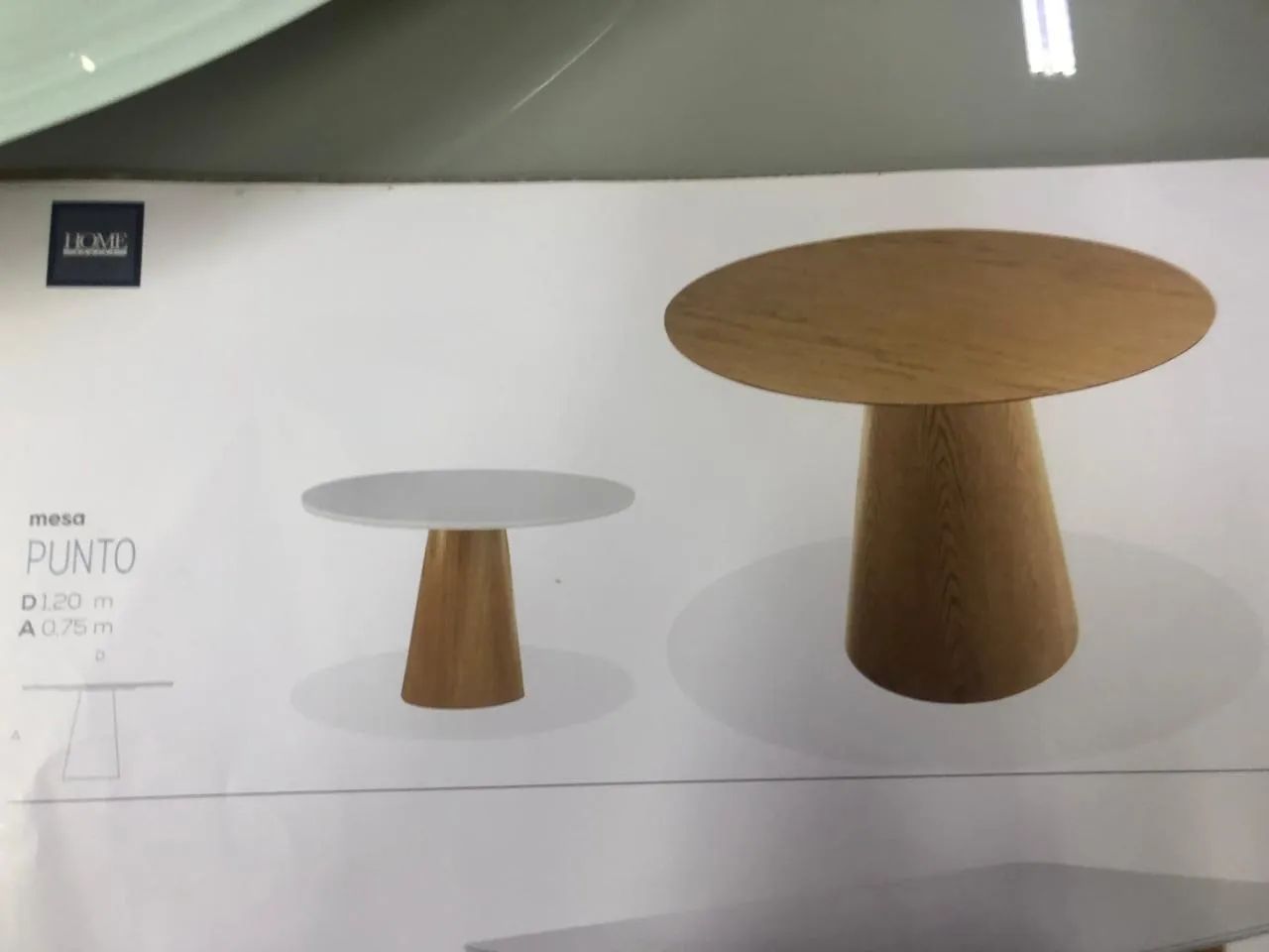 MESA REDONDA À VENDA - ÓTIMA OPORTUNIDADE! - Foto 2