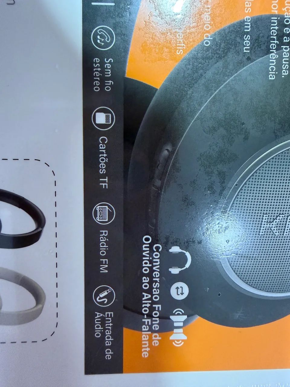 Vendo fone Bluetooth kaidi , novo na caixa  - Foto 2