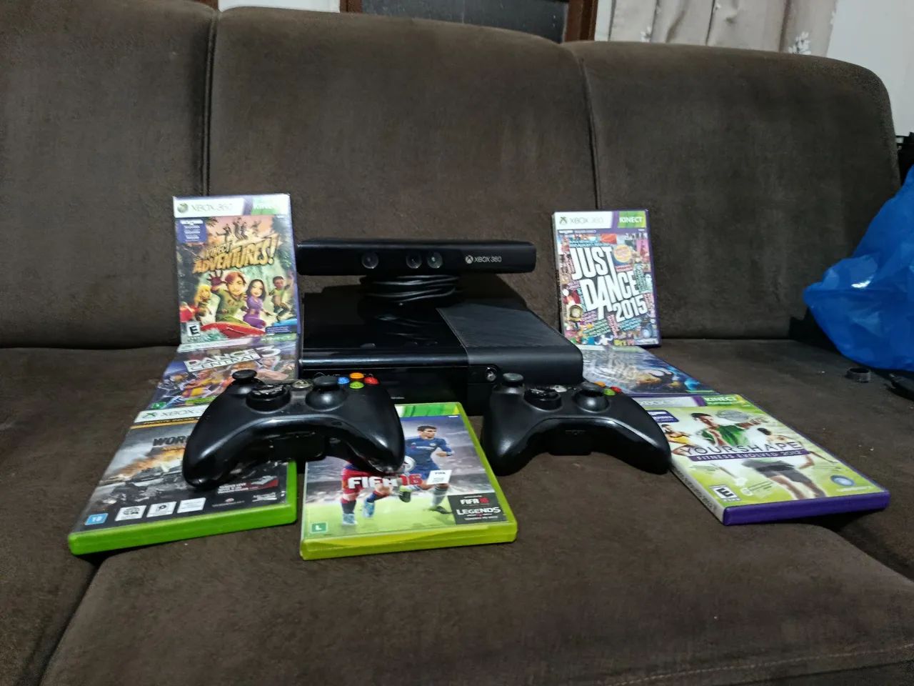 Xbox 360 com varios jogos - Foto 2