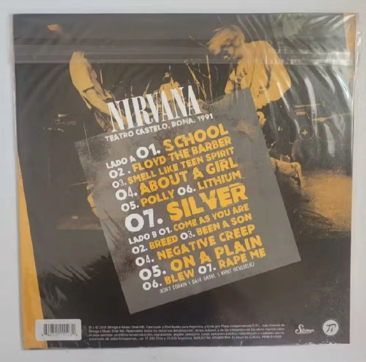 Lp Nirvana novo lacrado importado Argentina - Foto 2