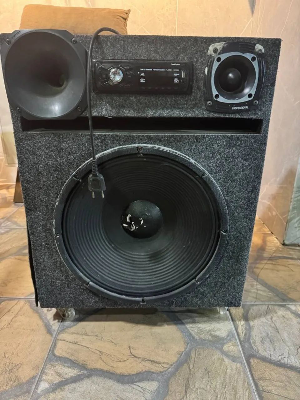 Caixa de Som Completa Bluetooth - Com Módulo Roadster 2400W e Fonte Usina  - Foto 2