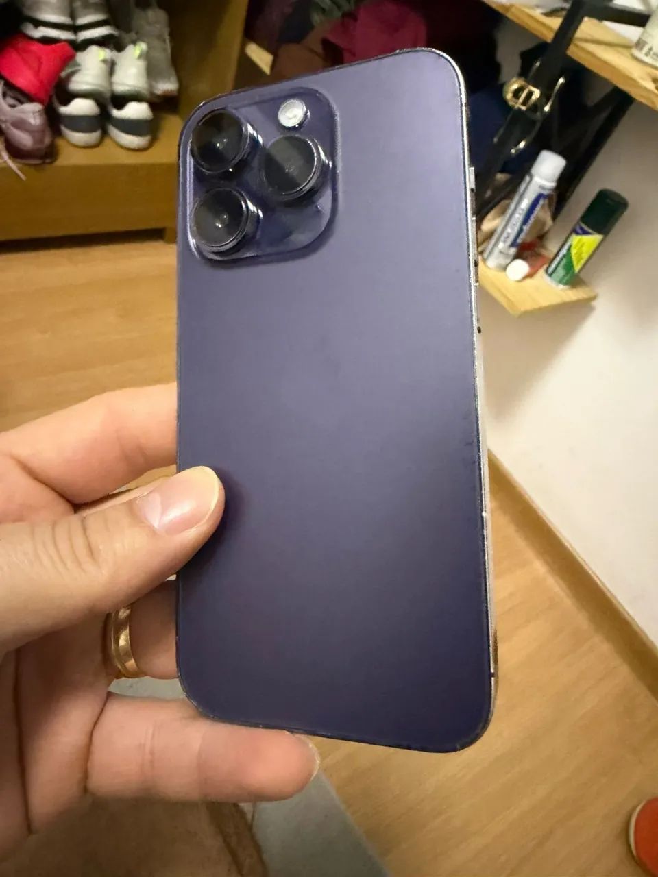 iPhone 14 Pro roxo - Foto 4