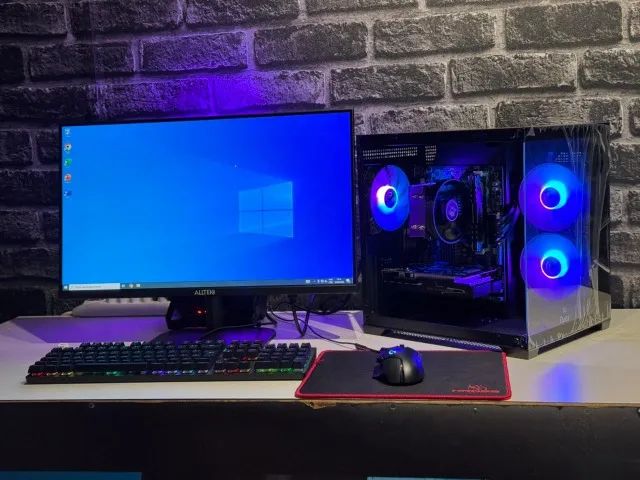 PC Gamer - Completo PC + Monitor + Mouse + Teclado  & Mousepad - Foto 4