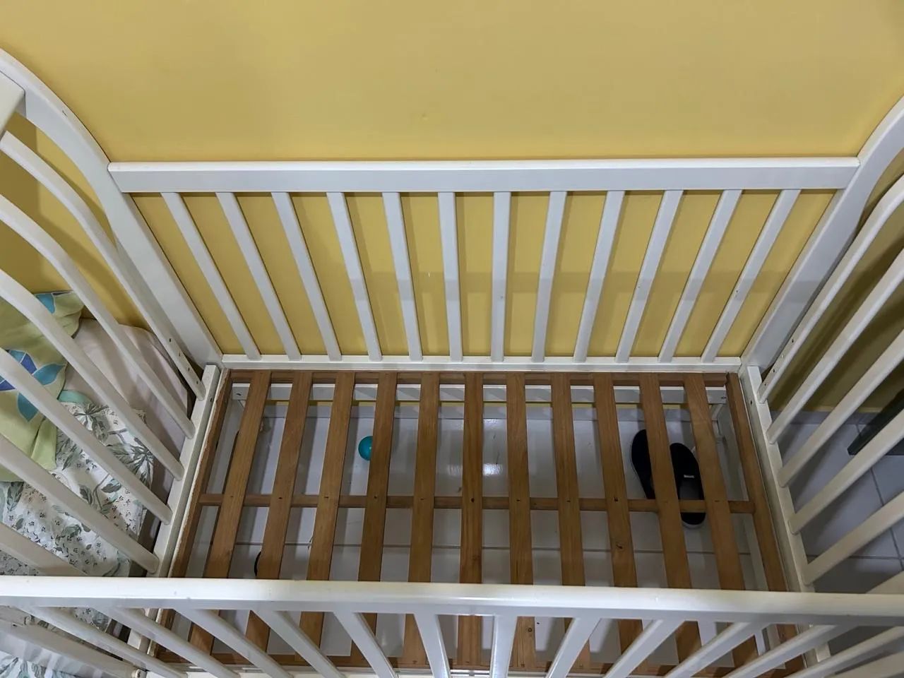 Berço Branco em madeira - Foto 4