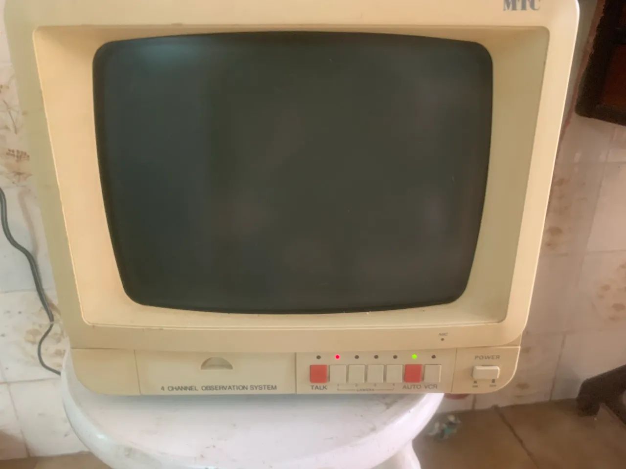 monitor de observação Tevicom Tom 104 n/ liga - Foto 3