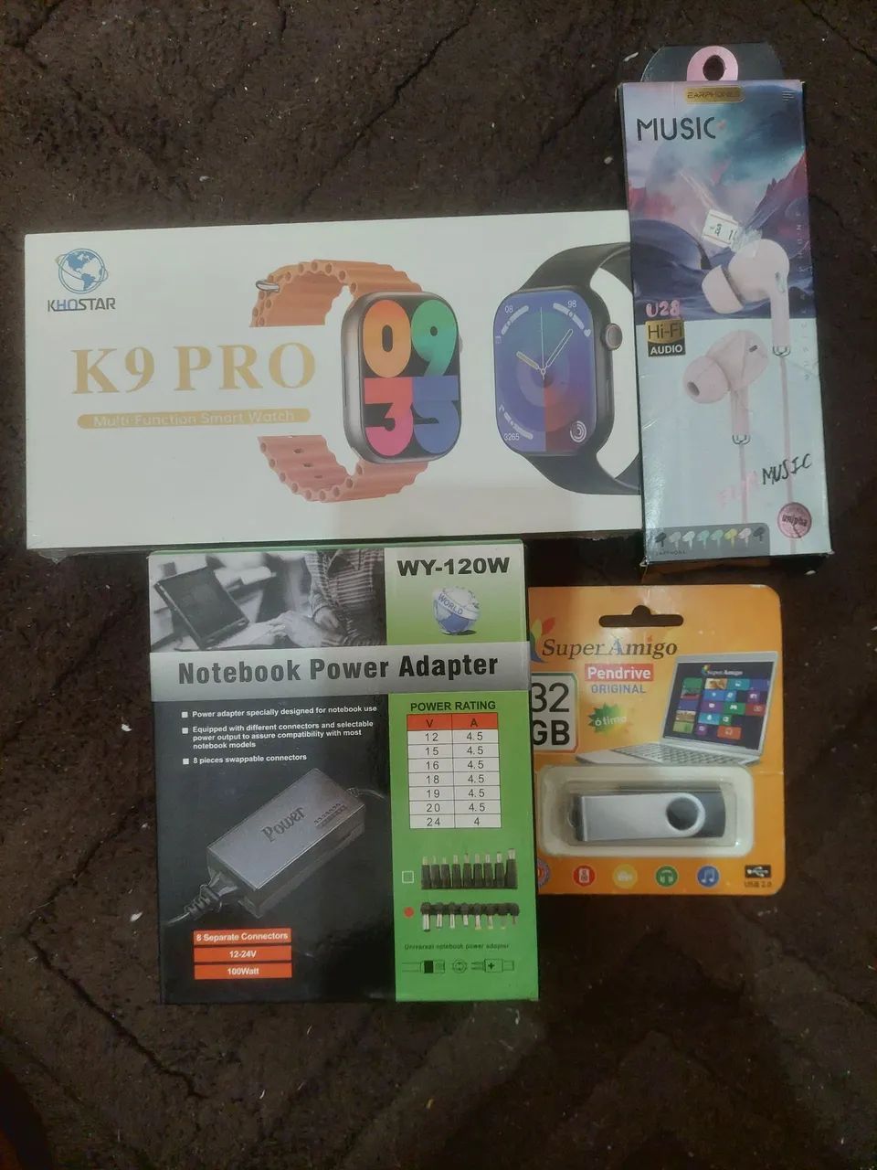 Kit para celular e notebook 