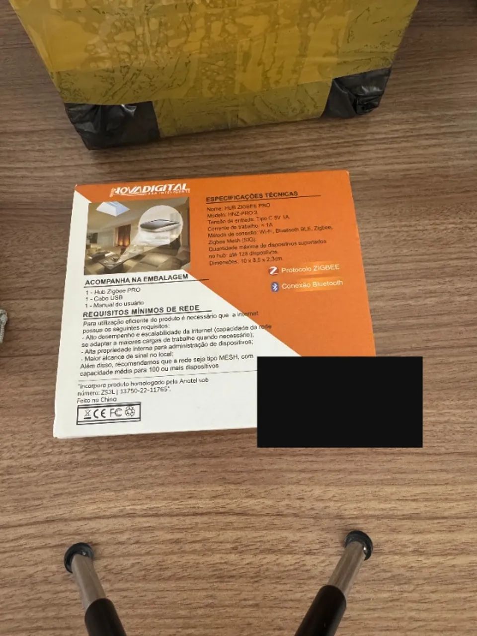 Hub Zigbee Pro Nova Digital HNZ-PRO 3 com Caixa - Foto 3